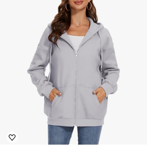 PERFECTSHE Woman Knit Hooded Sweatshirt Jacket Coat Green Large BNWT - Picture 2 of 6